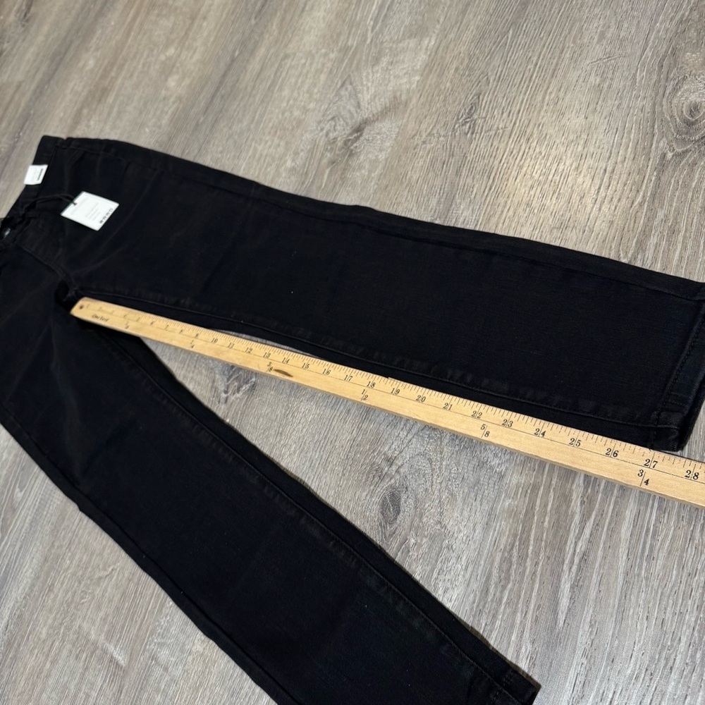 NEW JUDY BLUE pull on skinny jeans in black 5/27 high rise - Picture 10 of 11